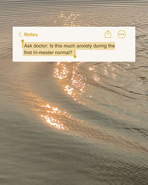 Dr. Fajer creative editorial post with a glittery warm-toned background